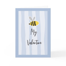 Schattige Zoete Eenvoudige Grappige valentijnskaar