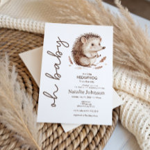 Schattige Zoete Kleine Egel Oh Baby Shower