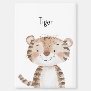 Schattige Zoete Tijger Dier Magneet
