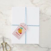 Schattige Zomer Ananas Cadeau Label Cadeaulabel (Met Touw)