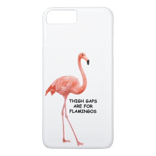 Schattige Zomer Inspirerend Roze Flamingo Case-Mate iPhone Case (Achterkant)