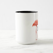 Schattige Zomer Inspirerend Roze Flamingo Mok (Midden)