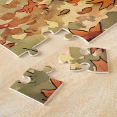 Schattige zomer studieread beer legpuzzel (Zijkant)