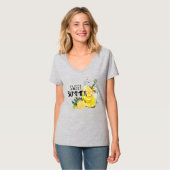 schattige zomercitroenhulp t-shirt (Voorkant volledig)