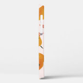 Schattige zomerpatroon met oranje peren. Case-Mate iPhone case (Achterkant / Links)