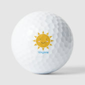 Schattige Zon Golfballen (Voorkant)