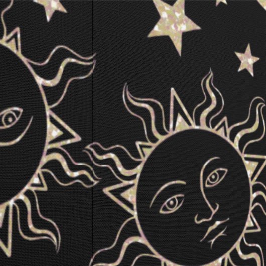     Schattige Zon Maan En Sterren Magisch Geslacht Behang (Zoom)