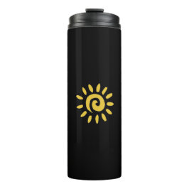 Schattige Zon Tumbler - Thermische Reis Thermosbeker
