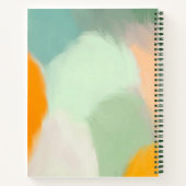 Schattige Zonnebloem Meisje Notitieboek - Esthetis (Achterkant)