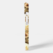 Schattige Zonnebloem Varkenspatroon Case-Mate iPhone Case (Achterkant / Links)