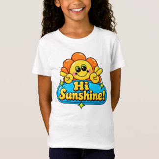 Schattige Zonneschijn Kawaii Zon – Gelukkige Zomer T-shirt