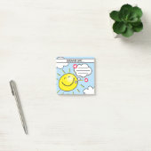 Schattige Zonneschijn Zegt Invulbeloning Voor Kind Post-it® Notes (Kantoor)