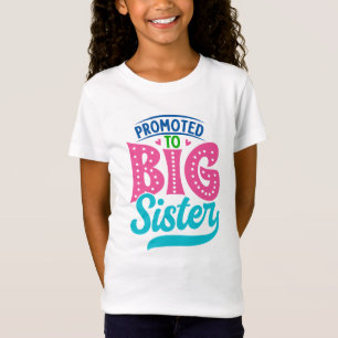 schattige zuster-woordmeisjes t-shirt