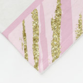 schattige zwandel carrousel voegt naam toe fleece deken (Hoek)