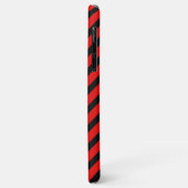 Schattige zwart en rood patroon Case-Mate iPhone case (Achterkant/links)