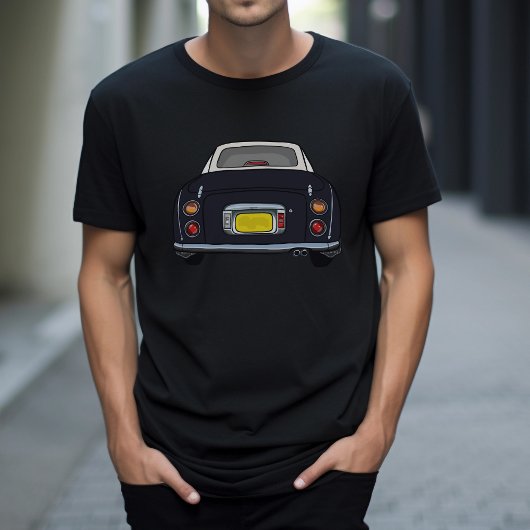 Schattige Zwart Figaro Auto Graphic Figarations T- T-shirt