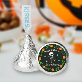 Schattige zwart skelet Halloween Trick or treat