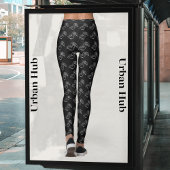 Schattige zwart Toucan vogelpatroon Leggings