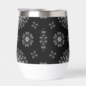 Schattige zwart-wit dot art patroon (Rechts)