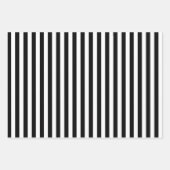 Schattige zwart wit glitter Sinaasappel pompoen ha Inpakpapier Vel (Voorkant 3)