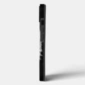 Schattige zwart wit kitten foto Case-Mate iPhone case (Achterkant / Links)