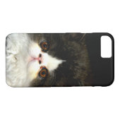 Schattige zwart wit kitten foto Case-Mate iPhone case (Achterkant (Horizontaal))
