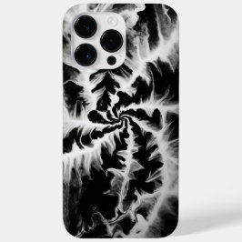 Schattige Zwart Wit Tie Dye Case-Mate iPhone 14 Pro Max Hoesje