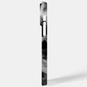 Schattige Zwart Wit Tie Dye Case-Mate iPhone Case (Achterkant / Links)