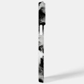 Schattige Zwart Wit Tie Dye Case-Mate iPhone Case (Achterkant / Rechts)