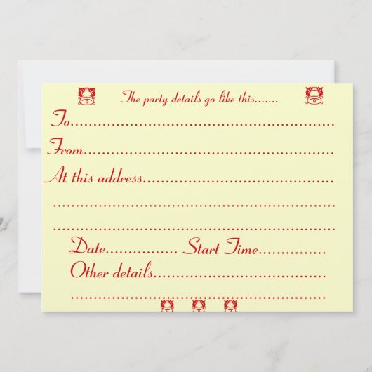 schattige zwarte en bruine pupil gekleed voor kers kaart (Achterkant)