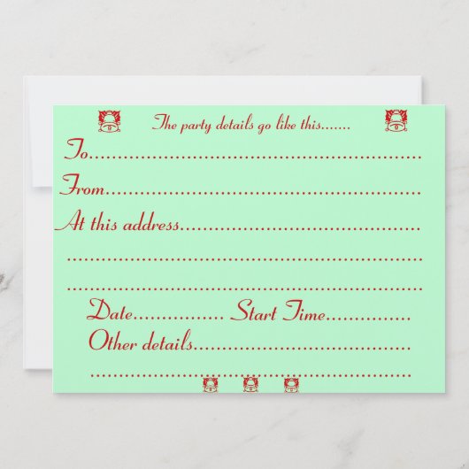 schattige zwarte en bruine puppy met kerstmis kaart (Achterkant)