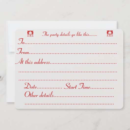 schattige zwarte en bruine puppy met kerstmis kaart (Achterkant)