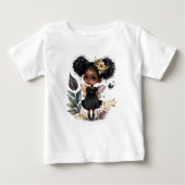 Schattige zwarte fee  (Voorkant)