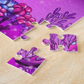 Schattige zwarte haarvlek legpuzzel (Zijkant)