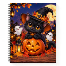 Schattige Zwarte Kat Halloween Pompoen – Griez K