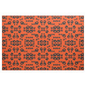 Schattige zwarte kat Halloween Stof (Fat Quarter)