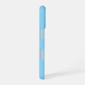Schattige Zwarte Kat Met Groene Ogen iPhone 16 Hoesje (Rechterkant)