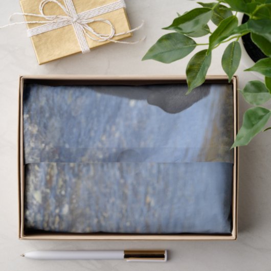 Schattige zwarte lab Puppy Dog Tissuepapier (Geschenk)