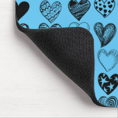 Schattige zwarte Muismat voor krabbeltrekken (Hoek)