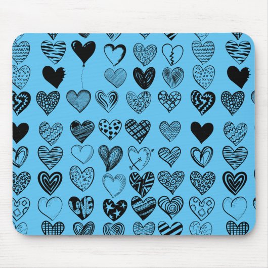 Schattige zwarte Muismat voor krabbeltrekken (Voorkant)