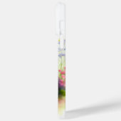 SCHATTIGE ZWARTE SILVER WATERVERF SCHNAUZER PUPPY Case-Mate iPhone CASE (Achterkant / Links)