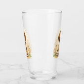 Schattige zwarte tan & witte driekleurige Beagle P Glas (Links)