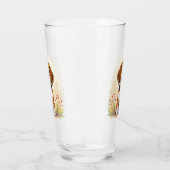 Schattige zwarte tan & witte driekleurige Beagle P Glas (Rechts)