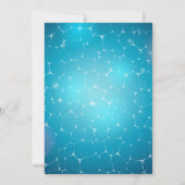 Schattige Zwembad Party, Zwemmen Afstuderen cadeau Kaart (Achterkant)