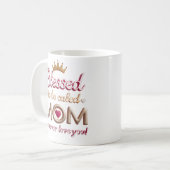 Schattigee 11oz Classic Koffie Mok Gift voor Moede (Voorkant links)