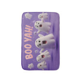 Schattigee 3D Fuzzy Ghost-personages schreeuwen Bo Badmat (Voorkant Verticaal)