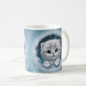 Schattigee 3D Kitten Mok Wrap - Ideaal cadeau voor (Voorkant rechts)