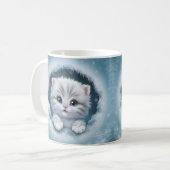 Schattigee 3D Kitten Mok Wrap - Ideaal cadeau voor (Voorkant links)