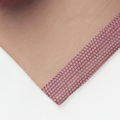 Schattigee 3D Shih Tzu op een roze en witte achter Fleece Deken (Hoek)