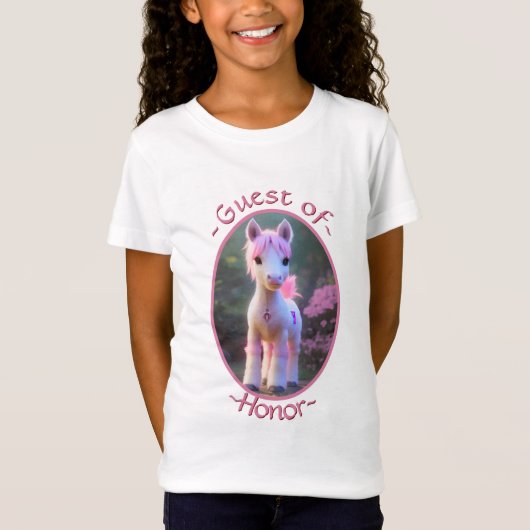 Schattigee 3D Spirit Pony 10 eregast T-shirt (Voorkant)